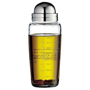 Shaker Salate WMF, 400ml, Cromargan, cu 5 Retete, Sticla - Img 4