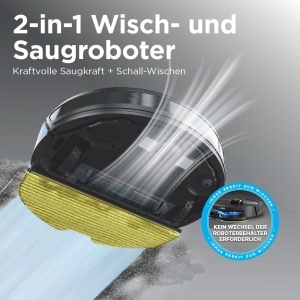 Shark Matrix Plus 2-in-1 Robot Aspirator si Mop cu Absorbtie Automata Negru - Img 15
