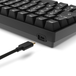 Sharkoon Skiller SGK50 S3 PBT Negru, Tastatura pentru jocuri RGB, Gateron G PRO 3.0 Galben, 75% Aspect - Img 4