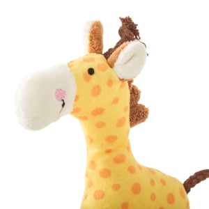 Sigikid 41170 Rassel Giraffe Orange Jucarie pentru Bebelusi Lavabila - Img 7