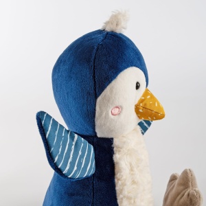 SIGIKID 43274 Penguin Patchwork Sweety, plus, jucarie de plus, animal de plus, moale dragalas, culori clasice, de la 3 luni - Img 9