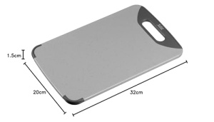 Silit Schneidebrett 32x20 cm Plastic Rigid Antialunecare - Img 9