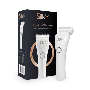 Silkn LadyShave Wet Dry Aparat de Ras Electric Femei Utilizare Uscata si Umeda