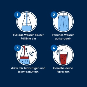 Sirop pentru bauturi Sodastream Cola, 4 x 440 ml, gust clasic - Img 4