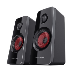 Sistem de difuzoare pentru jocuri Trust Gaming GXT 38 2.1 cu subwoofer (pentru tableta smartphone/PC, 120 wati), 19023, negru/rosu - Img 9