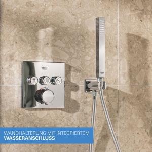 Sistem de dus GROHE Precision SmartControl 310, 31cm, cu termostat, cromat - Img 8