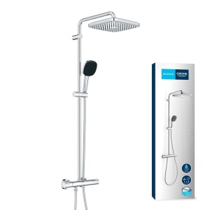 Sistem de dus GROHE Vitalio Comfort 250, cu termostat, 7lmin, crom