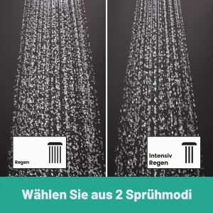 Sistem de dus hansgrohe Vernis Shape cu termostat, dus de ploaie 230x170 mm, crom - Img 7