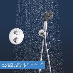 Sistem de dus incorporabil GROHE Precision 250, crom, 25cm, cu termostat - Img 7