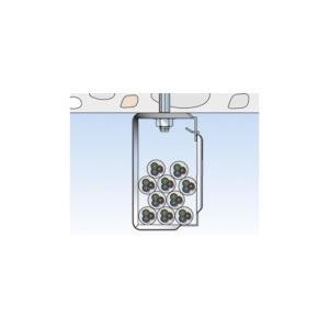 Sistem de fixare pentru cabluri fischer SHA M 30, metal, rezistent, 25 buc - Img 4