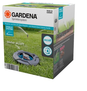 Sistem de Irigare Gardena cu Regulator si Clapeta de Inchidere, 34 Zoll, Design Inteligent - Img 2