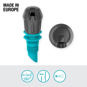 Sistem de Irigare Micro-Drip Gardena, Duza de Pulverizare pentru Suprafate Lungi, 5 Bucati - Img 2