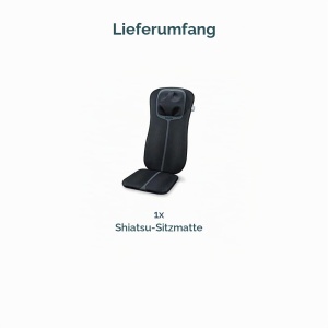 Sistem de masaj Beurer MG 254, Shiatsu, negrugri, cu functie de caldura - Img 8