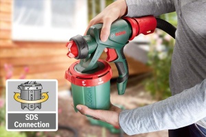 Sistem de pulverizare vopsea Bosch PFS 5000 E, 1200 W, 2 recipiente 1000 ml - Img 5