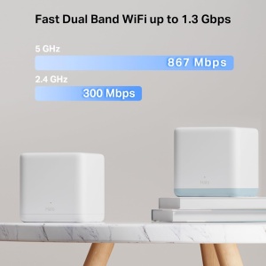 Sistem Wi-Fi Mesh MERCUSYS Halo H1200G, Dual Band AC1200, Acoperire 320 m - Img 6