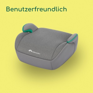 Sitzerizare auto Bebeconfort Manga i-Safe, 6-12 ani, 125-150 cm, Compacta, Gri - Img 4