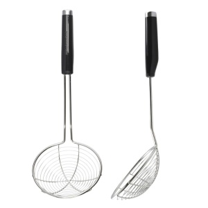 Skimmer din otel inoxidabil KitchenAid KCG010OHOBE, cu maner confortabil