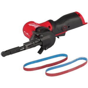 Slefuitor cu banda Milwaukee M12 FBFL10-0 10x330 mm, durabil si flexibil