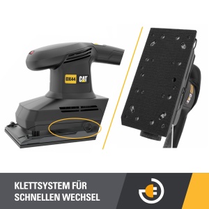 Slefuitor electric CAT DX44, 350W, 113x230 mm, 6000-11000 RPM - Img 7