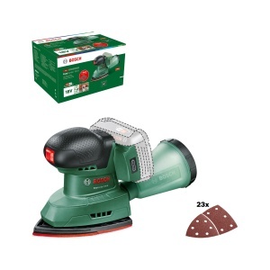 Slefuitor multifunctional Bosch EasySander 18V-8 fara acumulator sistem 18V pentru proiecte DIY