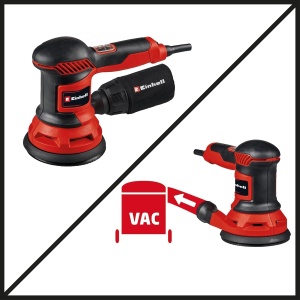 Slefuitor orbital Einhell TC-RS 425 E, 425 W, diametru 125 mm, cu absorbtie de praf - Img 6