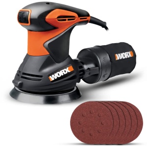 Slefuitor orbital rotativ WORX WX652.1 300W - Diametru de slefuire 125 mm - Slefuire pe o gama larga de materiale facilitata - Img 1