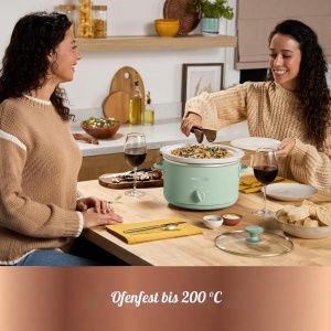 Slow Cooker Crock-Pot Design Series 4,5 L, 3 setari, Desert Sage - Img 6