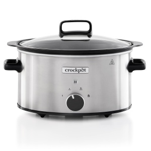 Slow cooker Crockpot CSC085X, 3.5 litri, functii de gatire lenta, inox