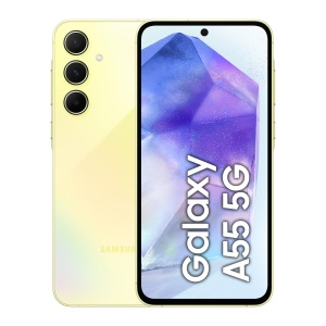 Smartphone Samsung Galaxy A55, 128 GB, 8 GB RAM, 50 MP, Galben Awesome