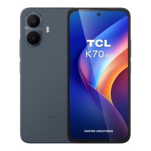 Smartphone TCL K70, 6.8 HD, 4GB RAM, 128GB, 5200mAh, Albastru Stardust