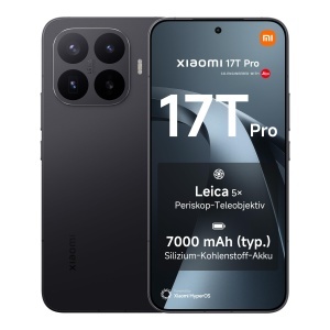 Smartphone Xiaomi 17T Pro, 12GB RAM, 512GB, acumulator 7000mAh, negru