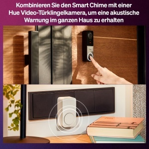 Sonerie Smart Philips Hue Secure, Plug-and-Play, Alb, Video 2K - Img 5