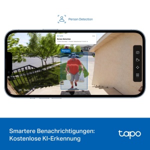 Sonerie video Tapo D205 cu camera 2K, 160 unghi, doua cai audio - Img 5