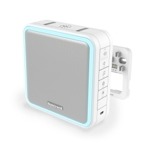 Sonerie wireless sau cablata Honeywell Home DW915S, 11 melodii, LED Halo, alb