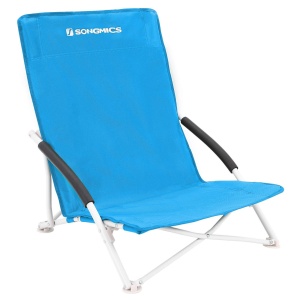 SONGMICS Scaun Camping Pliabil 150kg Albastru Compact si Confortabil
