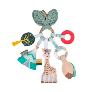 Sophie la Girafe - Inel de Activitati pentru Copii 3 luni Materiale Variate Texturi si Culori