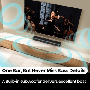 Soundbar Hisense HS214, 80W, Subwoofer Integrat, Bluetooth, Negru - Img 6