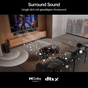 Soundbar LG DSG10TY 3.1 Dolby Atmos cu Subwoofer Wireless 420W Negru - Img 5