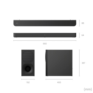 Soundbar Sony HT-S400 cu Subwoofer Wireless, 330W, Dolby Digital - Img 3