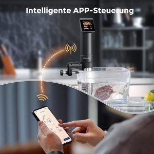 Sous Vide Garer KitchenBoss G330, 1100W, Wi-Fi, IPX7 - Img 8