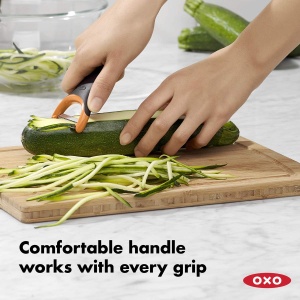 Spalator de legume OXO Good Grips cu Julienne, din otel inoxidabil, ergonomic - Img 6