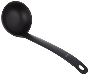 Spatula de bucatarie LACOR 98803, plastic, neagra, marime universala