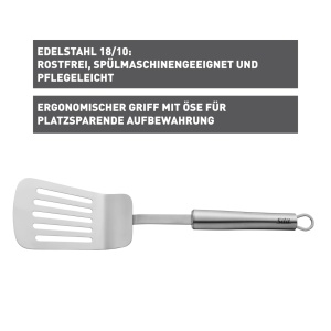 Spatula din inox Silit Classic Line, 34 cm, ergonomic, spalat in masina de spalat vase - Img 2