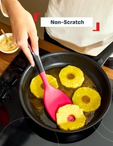 Spatula din silicon Tefal Ingenio, rezistenta la caldura, usor de curatat - Img 3