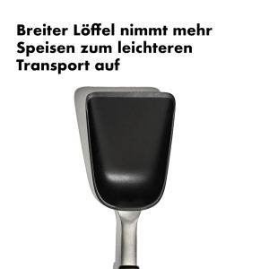 Spatula pentru prajituri OXO Good Grips, nylon rezistent, design ergonomic - Img 3