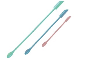 Spatula pentru Reste Westmark Resteloffel Slim, 3 bucati, Silikon, BPA-free, RosuSilver
