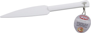 Spatula pentru tort Dr. Oetker, antiaderenta, alba, 25 cm - Img 2