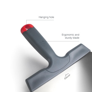 Spatula profesionala Lacor 60534 din otel inoxidabil lama trapezoidala 22cm maner ergonomic - Img 5