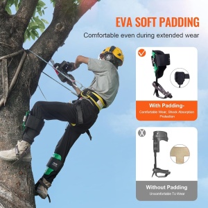 Spikes pentru Kletteren VEVOR ROPE-G-001, 350 lbs, din otel aliat, cu curele - Img 3