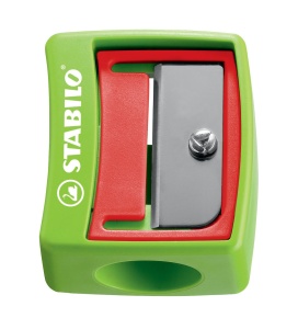 Spitzer pentru creioane STABILO woody 3 in 1, plastic, 3 culori - Img 2